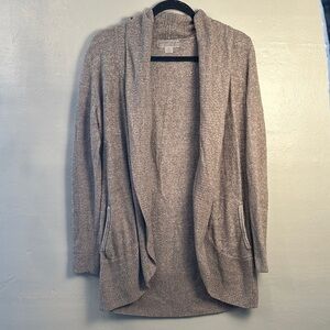 Barefoot Dreams mocha cardigan Size Medium